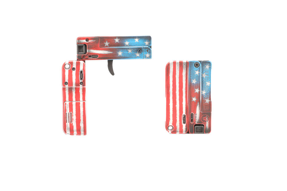 Handguns Trailblazer Firearms LifeCard 22LR LIFECARD 22LR USA FLAG •  • Model: LifeCard